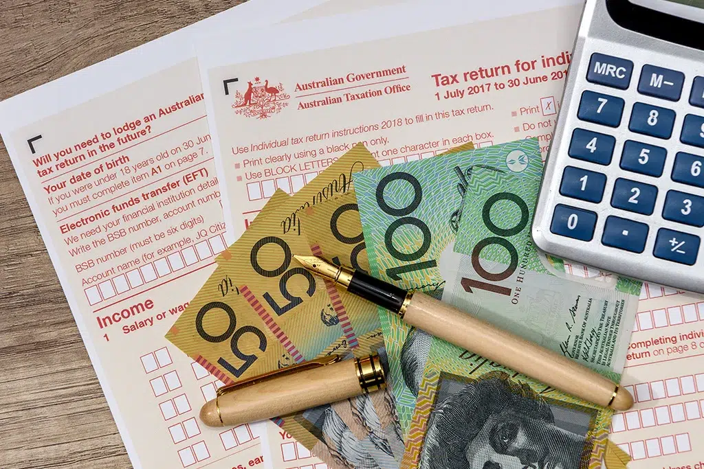 The Tax Reform form is used to income taxes with the ATO.